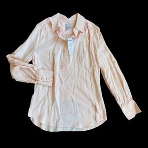 NWT - Chico's Half Placket Femme Tunic pink size 0 XS